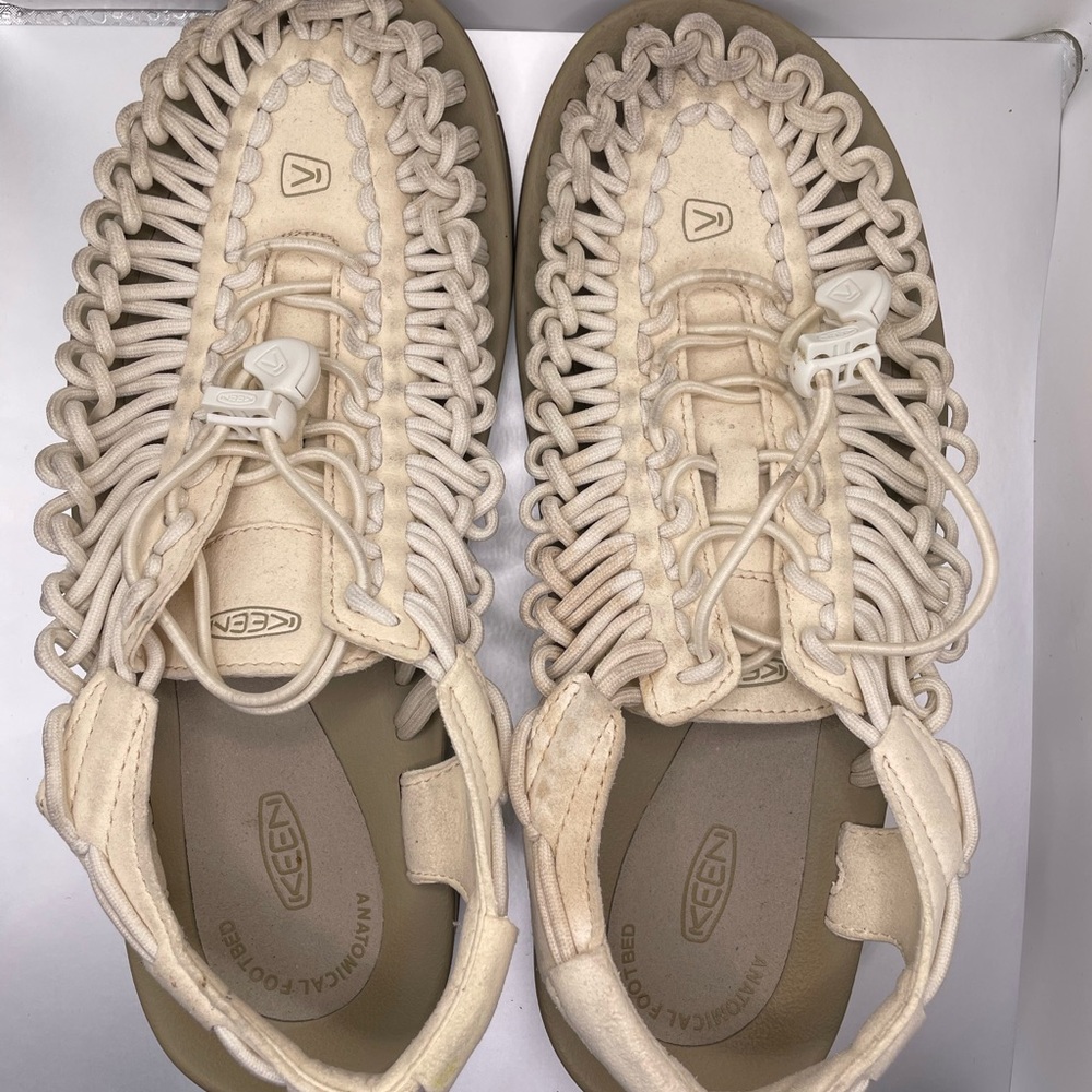Keen Women's Beige Woven Sandals